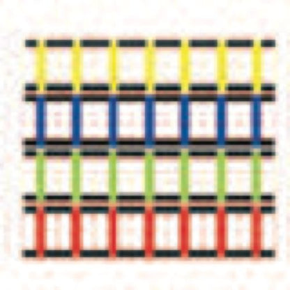 Champion Sports Sectioned Agility Ladder Set, Red/Yellow/Blue/Green, 6.5" x 16" Wide