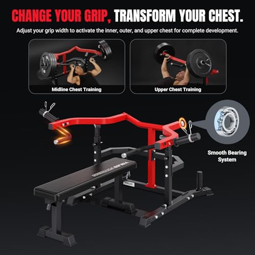 YOLEO Folding Gym Bench for Full Body Training, 300kg/660LB Abdominal Bench for Strength Training in Gym Home, with Quick Folding and Fast Adjustment