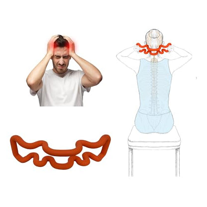Back Deep Tissue Massager, Back Stretcher, Relieve Low Back Pain, Middle Back Pain and Sciatica, Athletes Muscle Recovery Tool