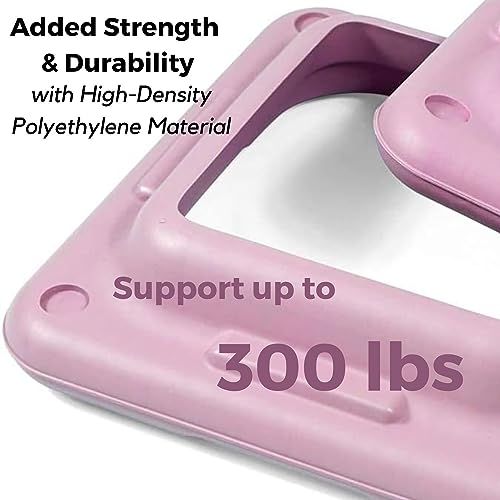 Yes4All 16"x16" Extra Adjustable Risers for Aerobic Exercise Workout Step Platform (Pair) - Not Included Aerobic Step Platform