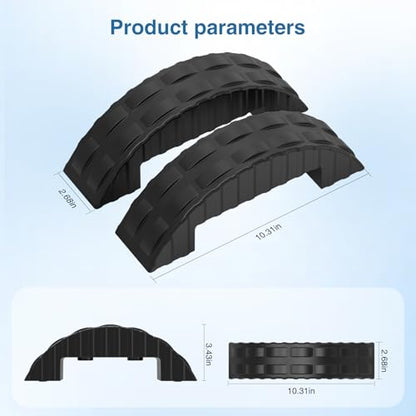 Back Stretcher for Lower Back Pain Relief–Lumbar&Neck Traction Device for Spinal Decompression,Lumbar Board for Back Muscle Relaxation,Ergonomic Design with Anti-Slip Rubber Pads