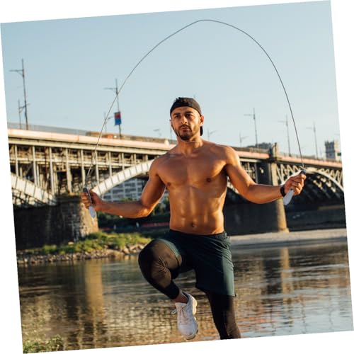 Smart Counting Jump Rope for Adults Ergonomic Non-slip Handle Fitness Skipping Rope with Digital Counter Outdoor Exercise Tool for Weight Loss and Endurance Training