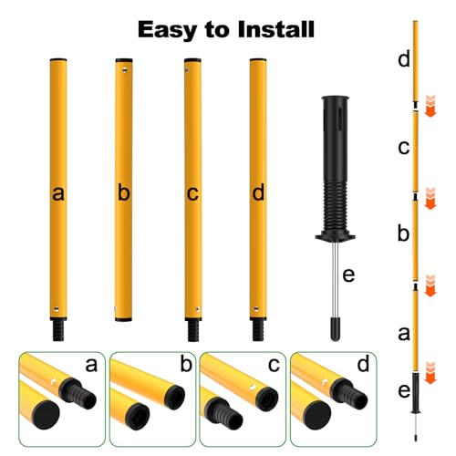 24Pcs Soccer Agility Training Equipment Set Ultimate Agility Poles Cones Ladder More for Quick Assembly and Easy Portability Suitable for All Skill Levels Enhance Speed Agility Training