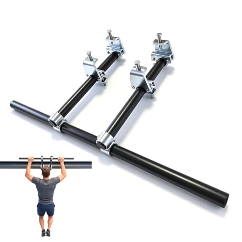 I Beam Pull Up Bar, Made with 1-1/4" Steel Tube, 0.12 Inches Thick. Fits All I-beam Models, Maximum Load 700 Lbs.