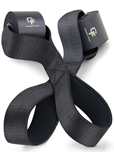 Door Anchor for Resistance Bands | Heavy Duty Resistance Band Door Anchors for Stretching Straps, Physical Therapy Exercises & Closed Loop Bands. Door Anchor for Home Gym Workout - color: Black