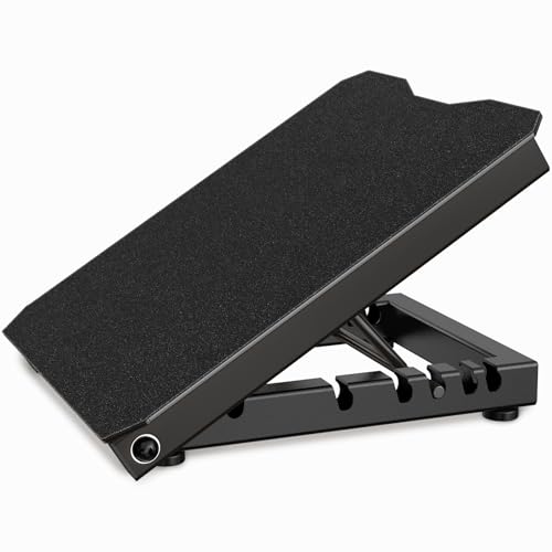 Steel Slant Board Calf Stretcher for Squat 600lbs Weight Capacity Adjustable Incline Balance Board for Relieving Plantar Fasciitis Achilles Tendonitis Muscle Injuries Home Gym or Commercial