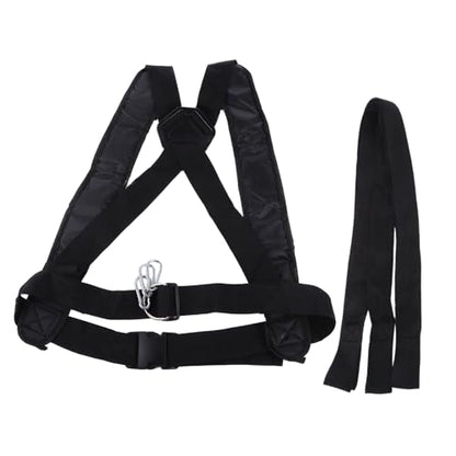 POPETPOP Multifunctional Load-Bearing Resistance Sled Pull Belt Heavy Duty Tire Strap Harness for Sled Pulling Workouts Adjustable for Men and Women for Outdoor Training