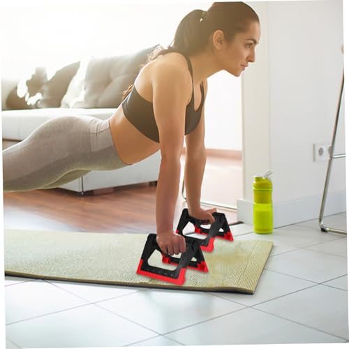 BESPORTBLE 2 Pairs Exercise Handles Push up Board Braces Home Fitness Bar Tie Rod Fitness Equipment Rotating