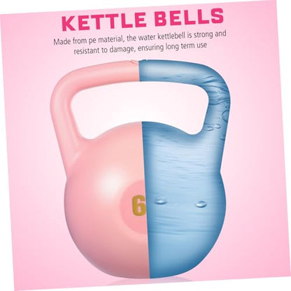 Soft Water Kettlebell PE Material Strength Training Equipment for Home Gym Women Men Safe Rounded Design Portable Fitness Kettlebell Weights