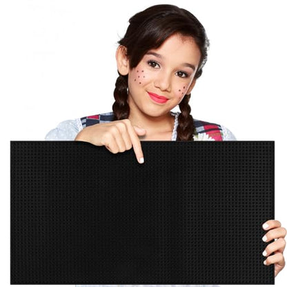 Extra Large (28 inch by 16 inch) Thick Rubber Service Bar Mat for Home Kitchen Counter Mat, Bartender Bar Mat, Dish Drying Mat, 2 Packs Black - size: 28 x 16 inches (2 Packs, Black)