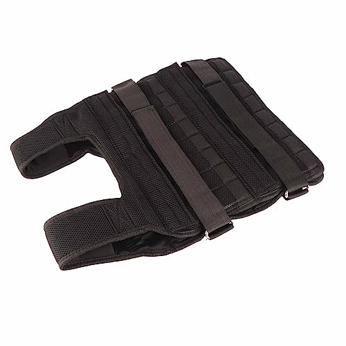 Breathable Mesh Weighted Vest for Strength Training – 15kg Adjustable Fitness Jacket