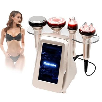 Body Massager Machine Body Multifunctional Beauty Machine Cellulite Device, White