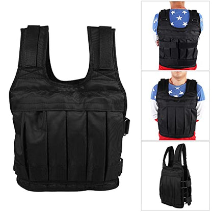Ox Cloth 50kg Adjustable Weighted Vest for Strength Training & Fitness Workouts