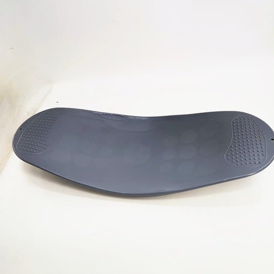 Yoga board, balance board, exercise twist waist board, fitness board - color: Gray + Anti-Slip Mat