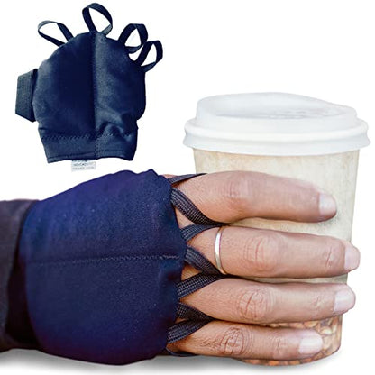 Handithings®: Hand Weight - Beneficial for Tremor Control, Fine Motor Skill Activities, Improved Hand/Wrist Mobility, Writing Stability & Strengthening. Proudly Hand Made in the USA! (WORKS FOR RIGHT OR LEFT HAND) (PLEASE SEE SIZING CHART AND MEASURE HAND