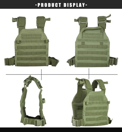 Weighted Vest for Men and Women Weight Vests Adjustable Strength and Endurance Training Fitness Tactical Running