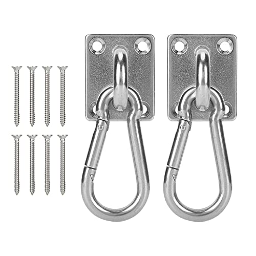 High Strength Ceiling Mount Anchor Hooks, Trainer Wall Mounted Strap Trainer Hanger for Battle Rope,Yoga Swings,Hammock