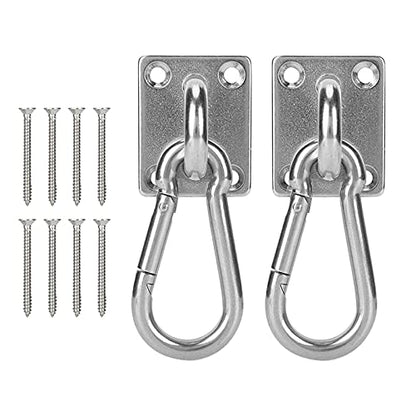 High Strength Ceiling Mount Anchor Hooks, Trainer Wall Mounted Strap Trainer Hanger for Battle Rope,Yoga Swings,Hammock