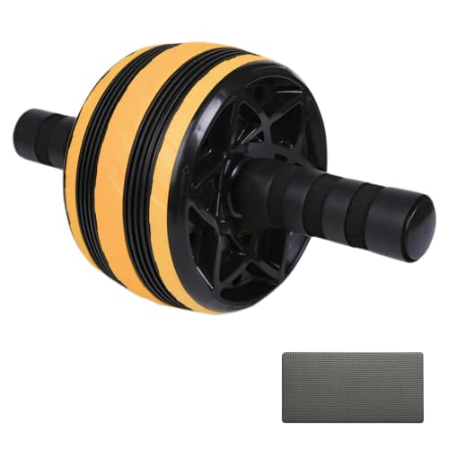 AB Wheel Roller, Exercise Abdominal Fitness Wheel, Work-out Strength-Training Roller, 11.2"W