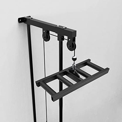 Cable Pulley Wide Grip LAT tricep Rope Pull Down up T bar Row Back Training Exercise Workout Machine attachments Double d Handles for Gym Home