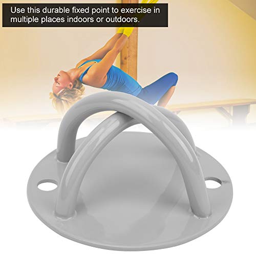 HERCHR 2pcs Battle Rope Anchor Wall Mount for Suspension Straps, Aerial Yoga Hanging Pull Strap Installation Fixed Plate Expansion Screw Mount Bracket