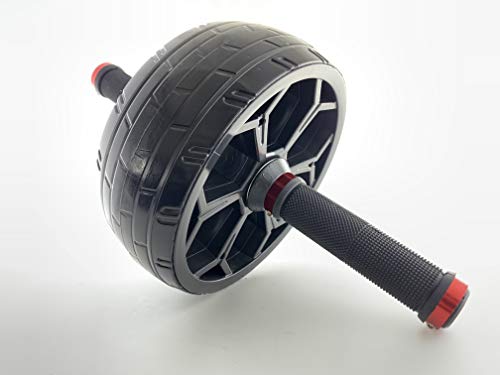 RealFormer Ab Roller - Premium Exercise Equipment - Smoothest Core Workout, Abdominal Trainer with Steel Bearings Makes Ab Roller Silent