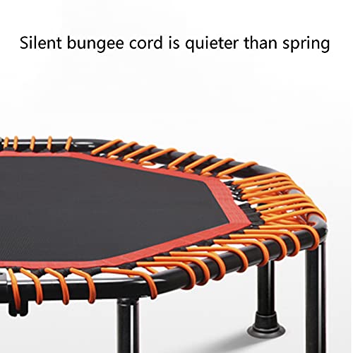 Replacement Trampoline Pad Outdoor Trampoline 48" Adult,Foldable Mini Fitness Trampoline Aerobic Indoor Outdoor Fitness Jumper,Easy Installation Silent Outdoor Exercise Safe for Adults Kids