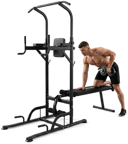 Fitness Board and Pull-Up Dip Station
