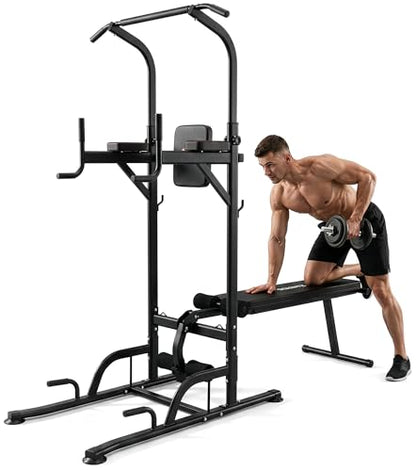 Fitness Board and Pull-Up Dip Station