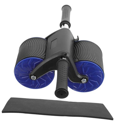 1Set Professional Abdominal Muscle Wheel Roller Mute Fitness Equipment for Home Workouts Durable and Portable Ab Wheel for Targeted Stomach Training for Beginners