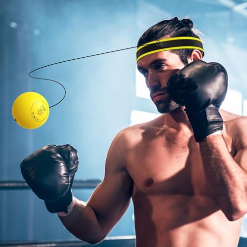 Boxing Reflex Ball Headband Effective Reaction Training Hand Eye