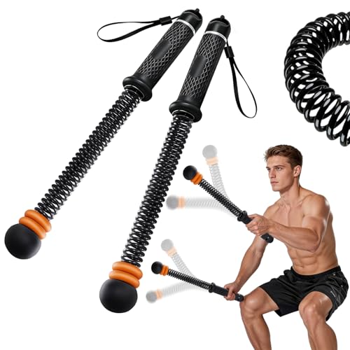 Ropeless Battle Ropes,Weighted Cordless Battle Ropes for Home Gym, Portable Full Body HIIT Cardio & Arm Strength Training, Low-Impact Fitness Exercise Heavy Gear for Men & Women