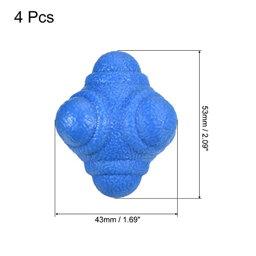 PATIKIL Bounce Reaction Balls Coordination Training Ball Agility Trainer, TPR Low Difficulty for Speed Reflex