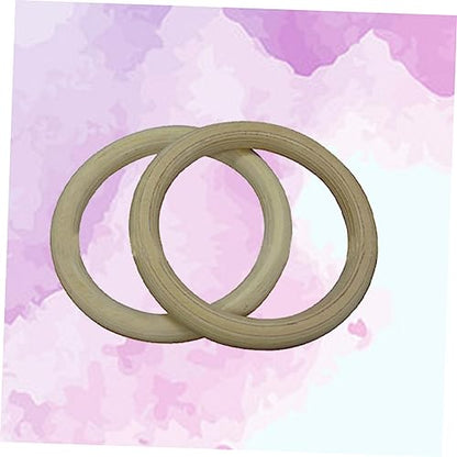 balacoo Gym Rings Birch Fitness Workout Rings Gymnastics Bar for Full Body Strength and Training