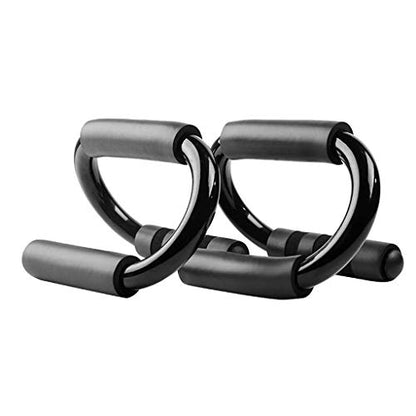 Push-up bracket -Push Up Bars - Strong Chrome Steel Pushup Stands with Comfortable Foam Grip and Non-Slip in Choice of