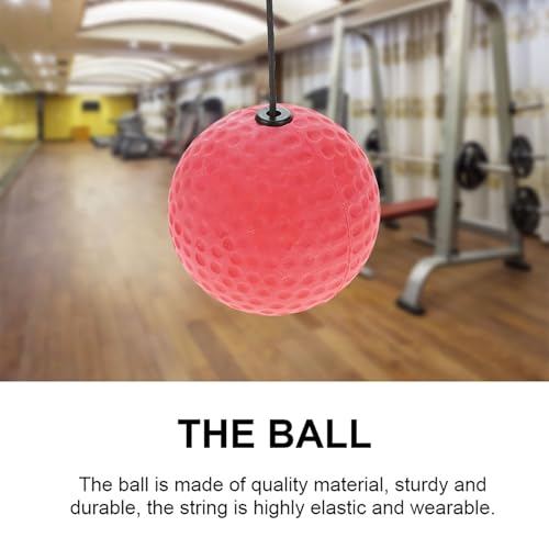 Dioche Boxing Reflex Balls with Adjustable Headband, Multi-Functional Foot Kick Target Speed Punching Pad for Speed and Hand Eye Coordination Training, Boxing