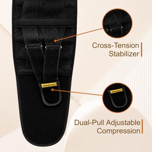 Back Brace for Lower Back Pain for Women&Men,Lumbar Support Belt - size: XS(26-32 in)
