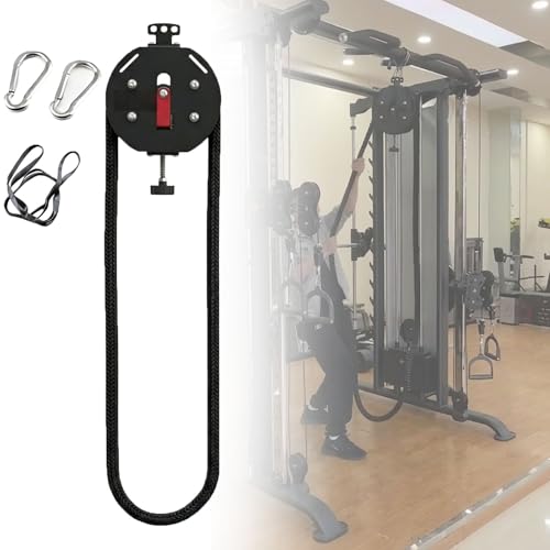 Heavy Duty Suspension Rope Trainer For Full Body Workout Portable Cable Pulley System 30kg Tension For Muscle Building Fitness Equipment No Tools Installation