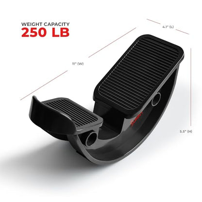 Sunny Health & Fitness Adjustable Calf & Ankle Stretcher - color: Black