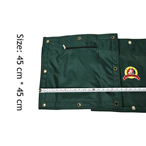 Canvas Wall Bag for Wing Chun Kung Fu Boxing Training Punch Bag Striking Sand Bag - color: New Green