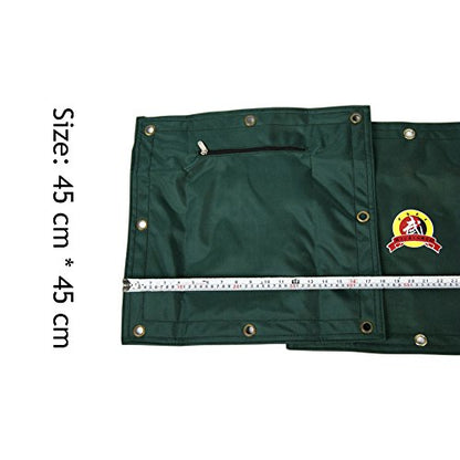 Canvas Wall Bag for Wing Chun Kung Fu Boxing Training Punch Bag Striking Sand Bag - color: New Green
