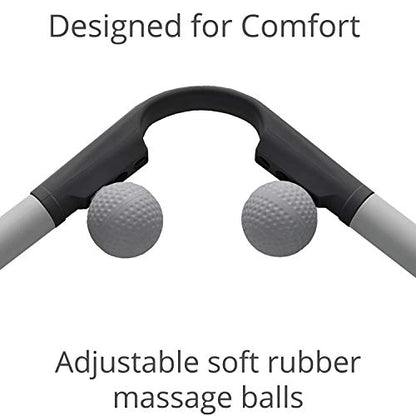 Body Back AccuMassage FSA Eligible - Dual Pressure Point Massage Tool & Massage Hammer - 2 in 1 Design - Shiatsu Neck Massager Tool, Golf Ball Percussion Massager for Deep Tissue Pain Relief - style: AccuMassage - 1-pack