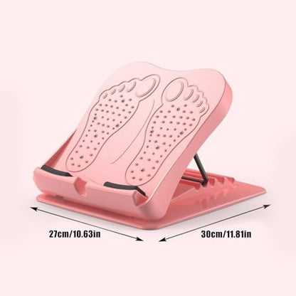 Foldable Calf Stretching Board Space Saving Adjustable Stretching Platform for Gym Training At Home Leg Stretch Board