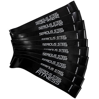 Mini Resistance Loop Bands | Rehab and Prehab Stretch Bands | 12" Exercise Workout Bands (Sets of 5 Pack and Sets of 10 Pack Trainer Options Available!)