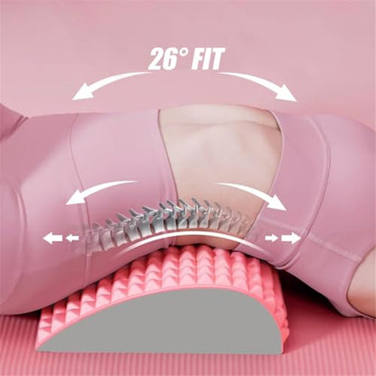 Acemend Back Stretcher, Acemend Refresh Back Stretcher for Sciatica, Back Stretcher for Lower Back Pain Relief (Gray) - color: Gray