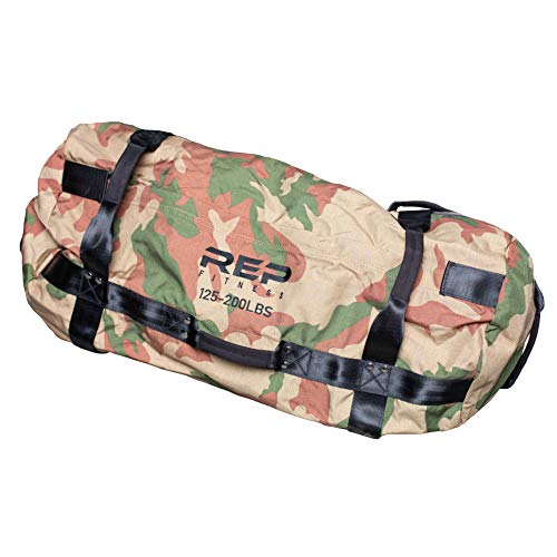 REP Fitness Sandbags - Heavy Duty Workout Sandbags for Training, Cross-Training Workouts, Fitness, Exercise and Military Conditioning - Multiple Sizes and Colors - color: XL-Camo