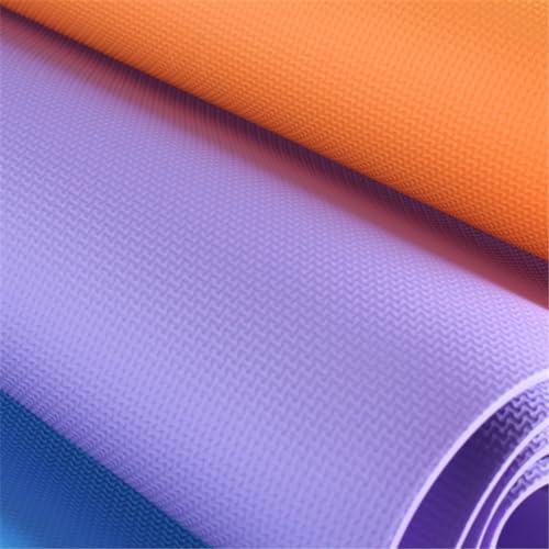 Non Slip Yoga Mat 1/5" Thick High Density Non Slip Anti-Tear Exercise Mat with Carrying Strap Hot Yoga Mat for Pilates, Workouts, Floor, Home Yoga, Stretching, Fitness, Gym