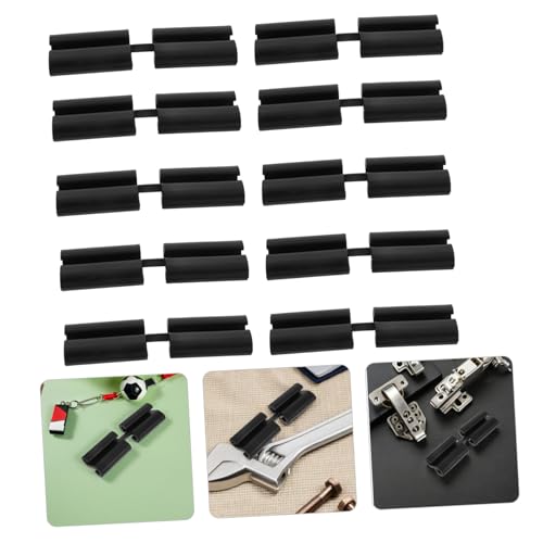 VICASKY 10pcs Weather Resistant Agility Pole Connector Clips for Football Training Durable Exercise Equipment Connectors Easy Setup for Soccer Drills and Speed Rings