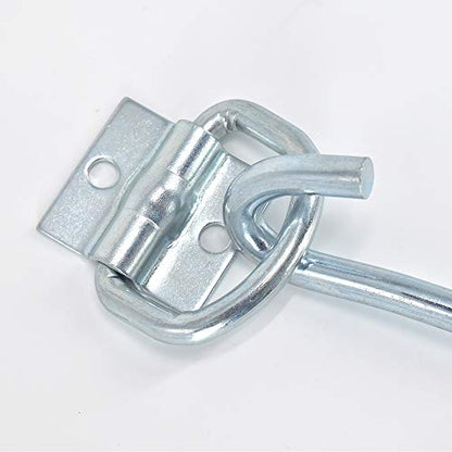 D-Ring Tie Down Anchor/Bolt-on D-Ring/Surface Mount Tie Down Ring,4 Pack 1