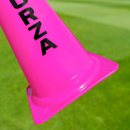 FORZA Large Training Cones - Pack of 10 with 3 Size Options for Optimal Training Sessions